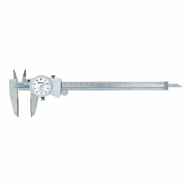 Beautyblade 0-8-0.1 in. Dial Caliper with Revolution Indoor & Outdoor Carbide BE3713163